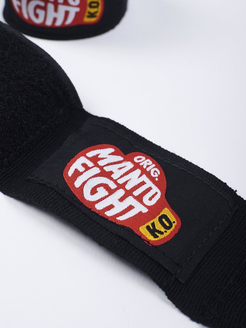 MANTO Glove handwraps 4m -black